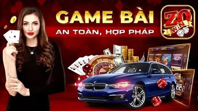 Game bài Zowin hợp pháp an toàn